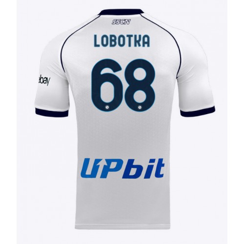 SSC Napoli Stanislav Lobotka #68 Gostujuci Dres 2023-24 Kratak Rukav